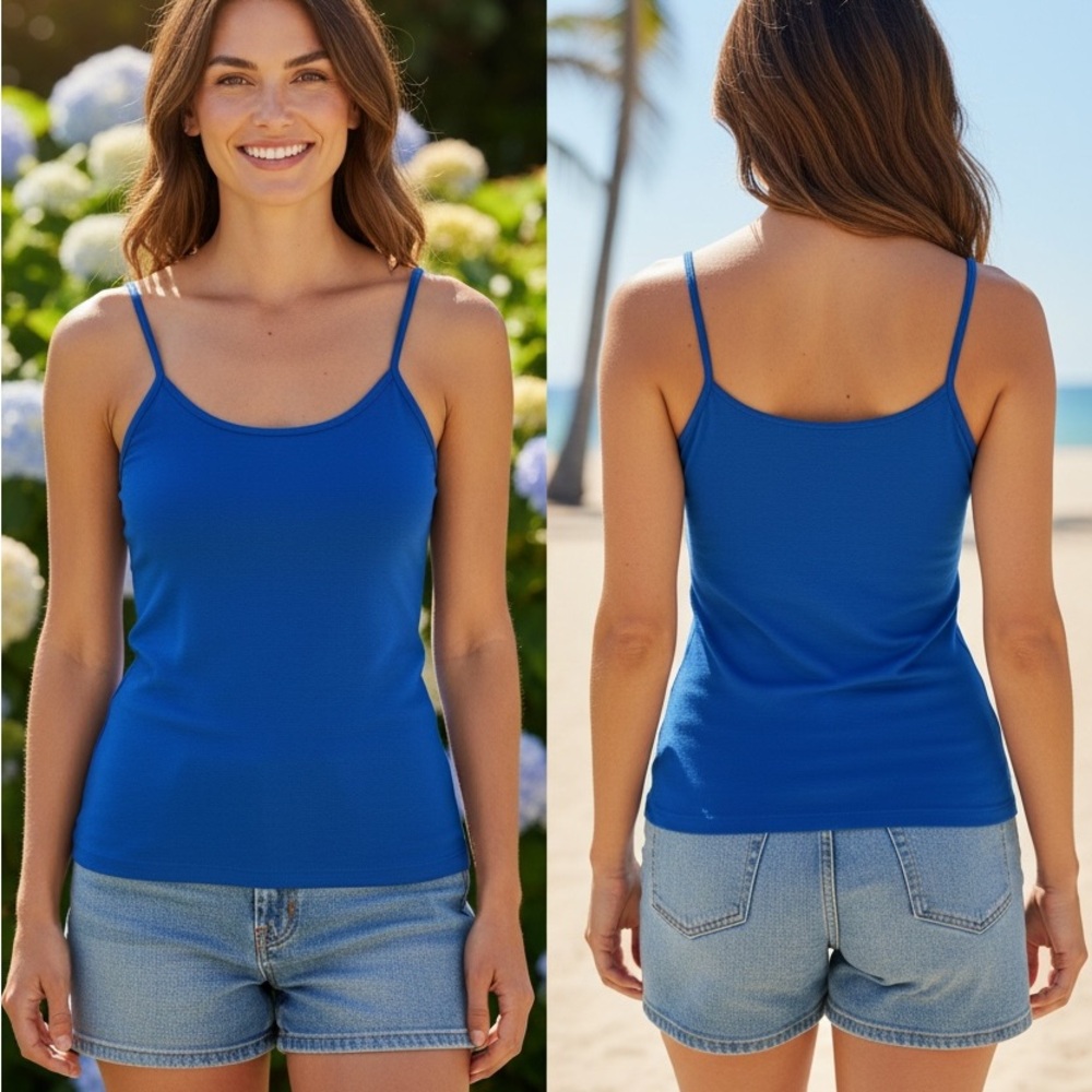 NWT Active Basic Women's Blue Cami NWT - image 1